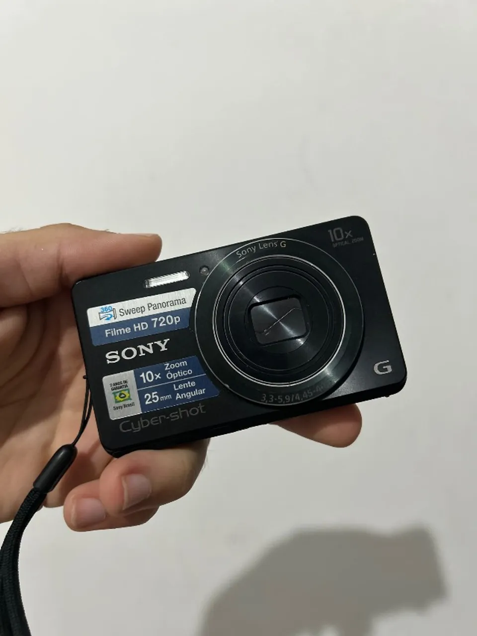 CYBERSHOT SONY NOVA C/ CARREGADOR E BATERIA