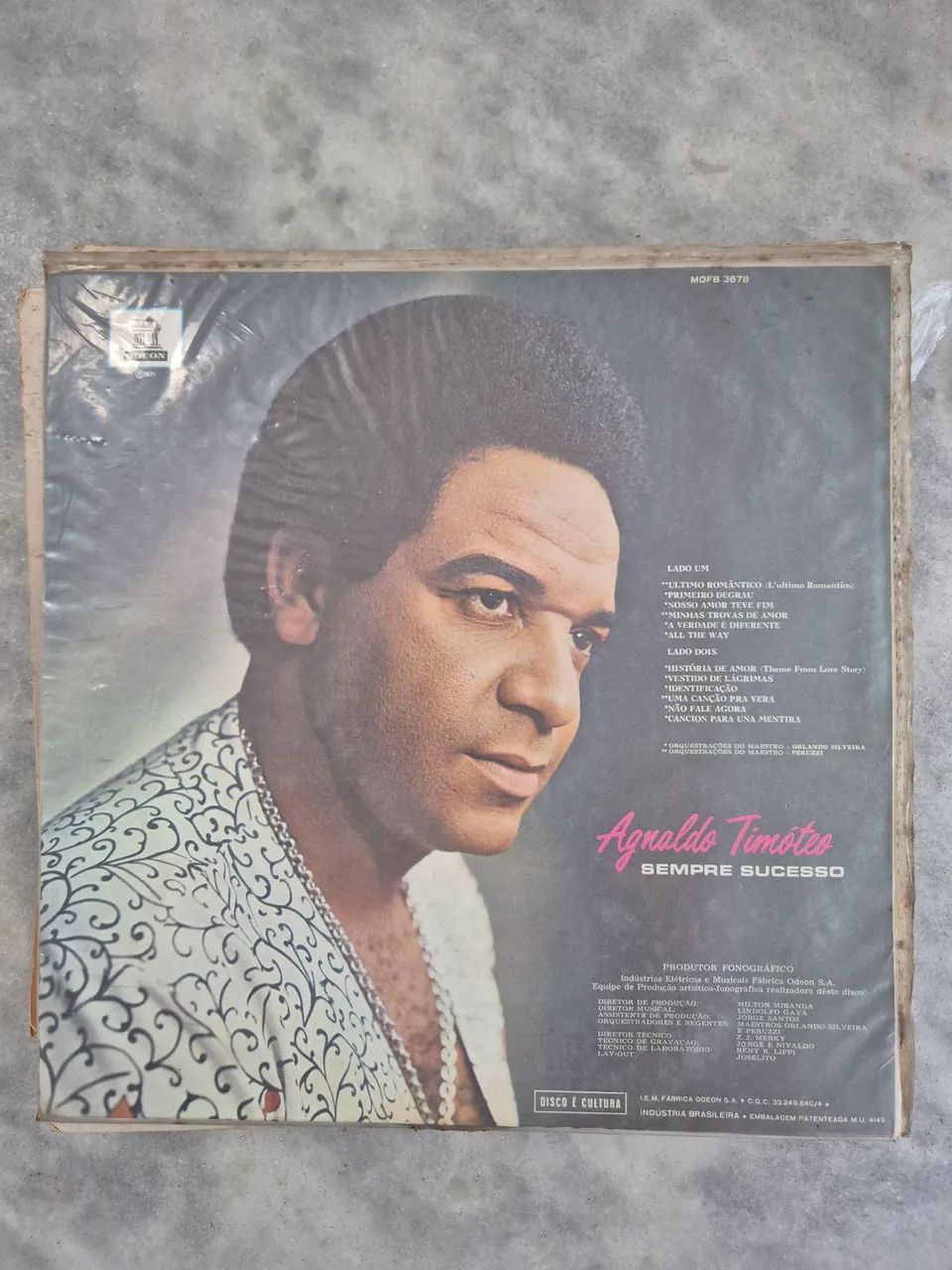 Disco de Vinil - Agnaldo Timóteo - Sempre Sucesso - Foto 2