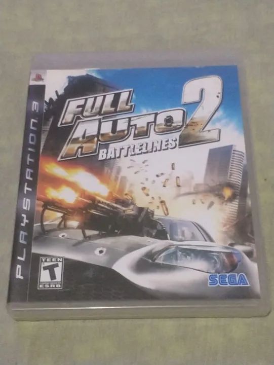 Full Auto 2: Battlelines - PS3 completo perfeito 