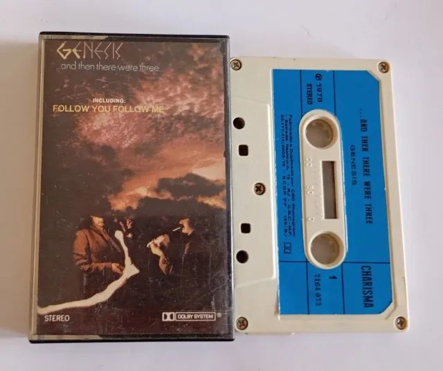 Fita K7 Cassete Genesis And Then There Were Three