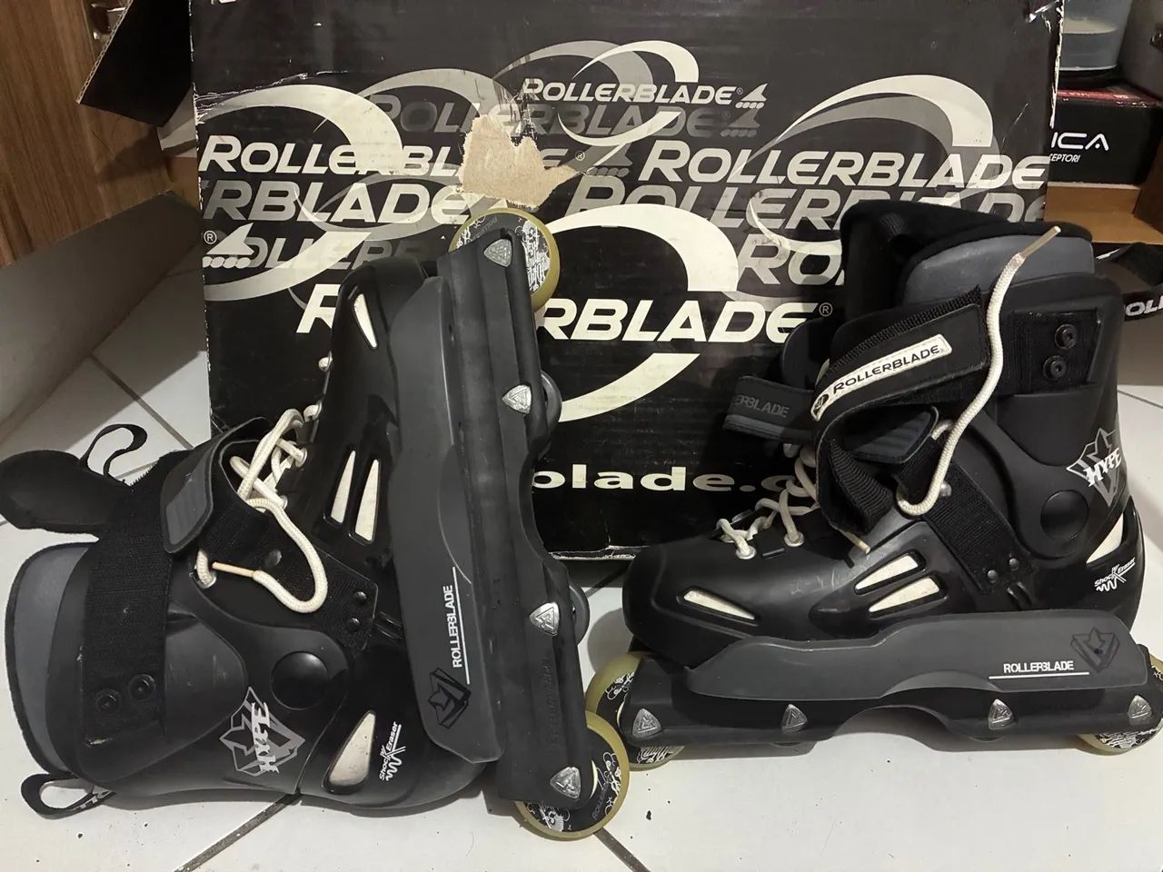 Patins Inline Rollerblade Usado - excelente Estado + Caixa Original 