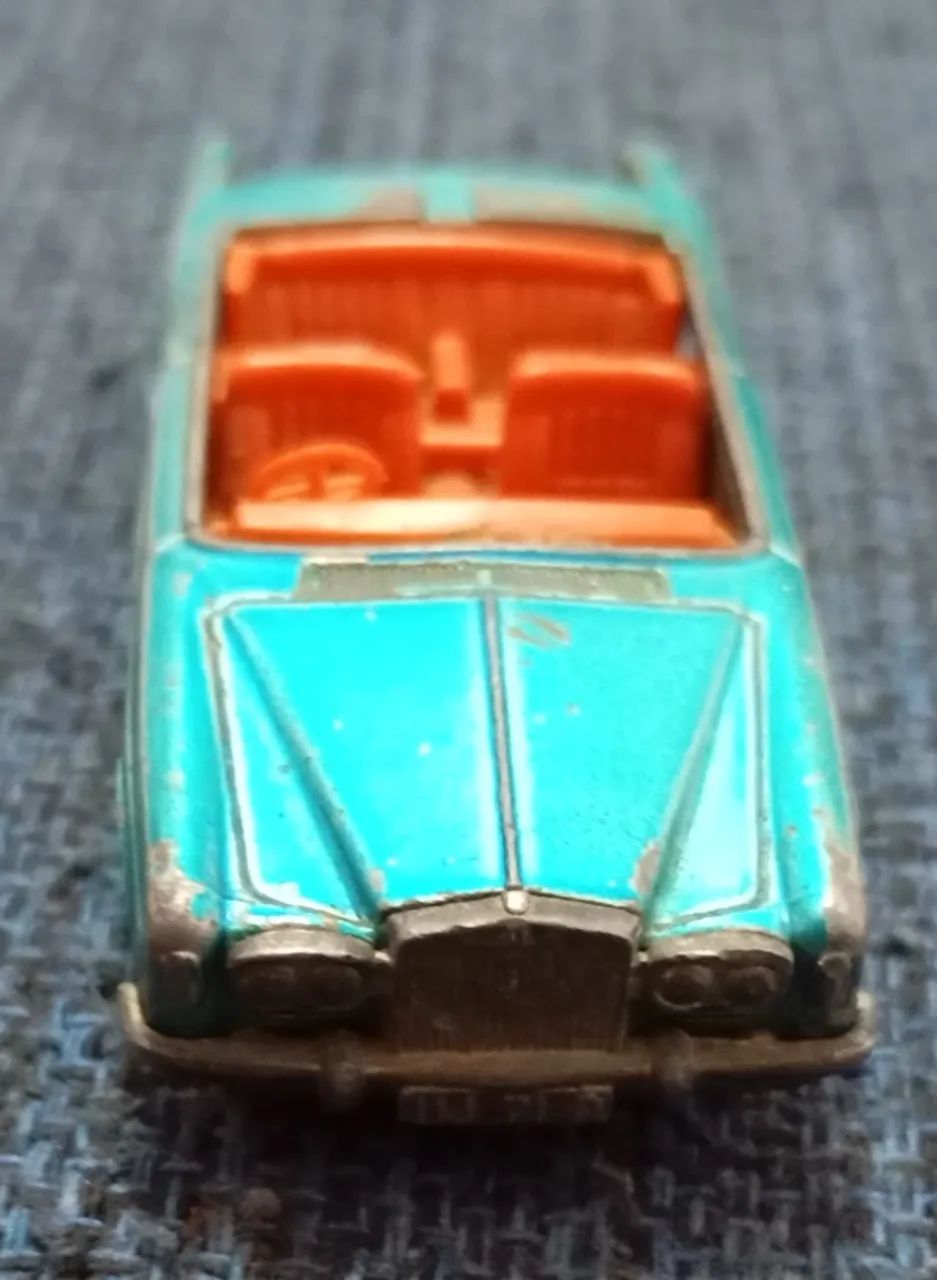 Miniatura Lesney Matchbox Nº 69 Rolls Royce Silver Shadow Coupé 1969 - Foto 4