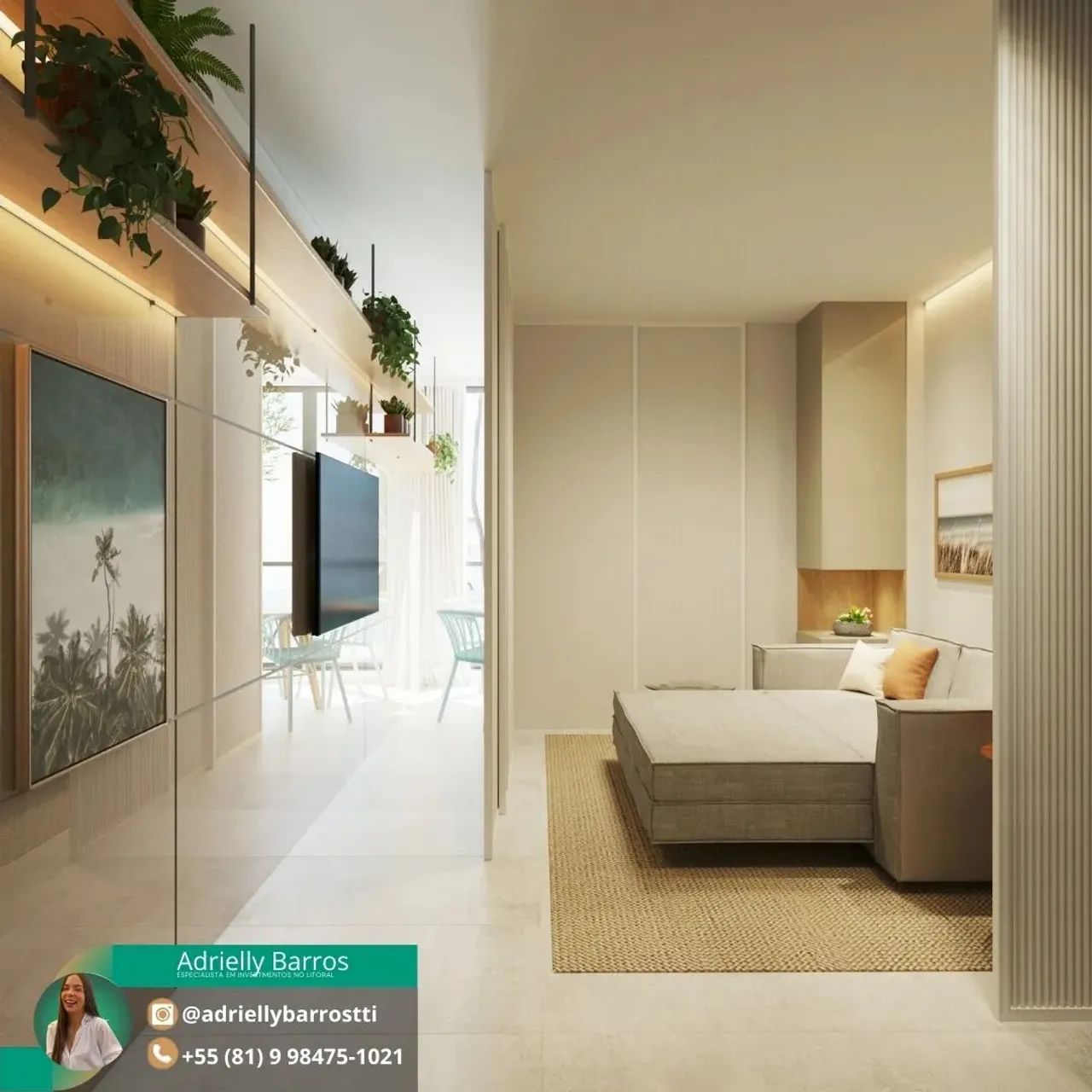 Flat em Porto de Galinhas | Beira-mar na Praia de Muro Alto Últimas unidades | DUE - Foto 5