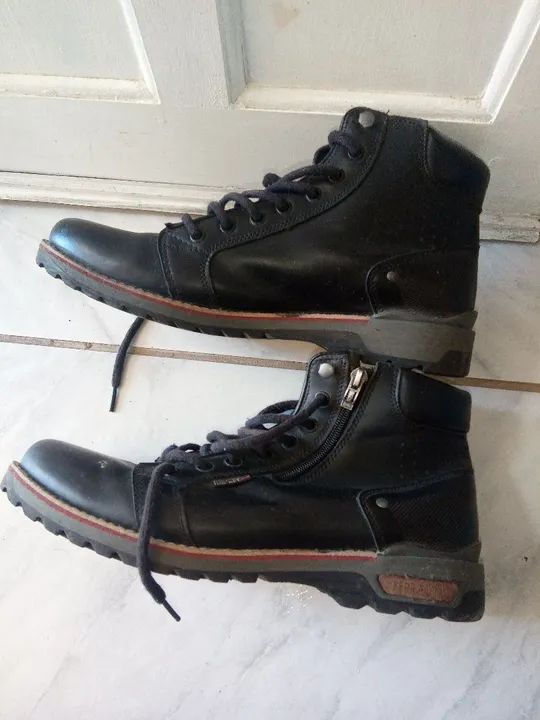 Botinas Masculino Ferracini Original n°42 Couro Legítimo  - Foto 2