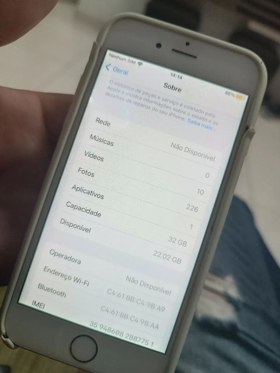 IPHONE 6S, 32GB FUNCIONANDO PERFEITAMENTE  - Foto 3
