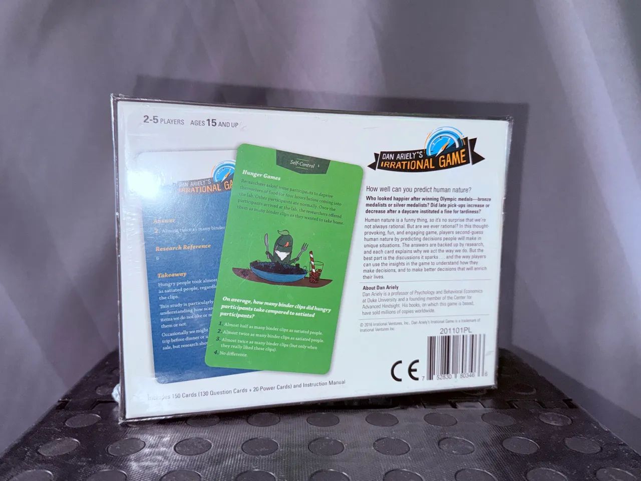 Jogo de Cartas Dan Ariely?s Irrational Game - Importado, Novo ?  - Foto 2