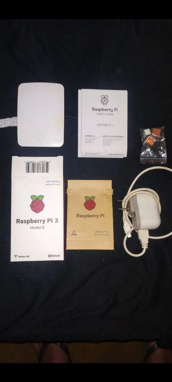 Kit Raspberry Pi 3 Model B original -SD 64g com sistema de jogos