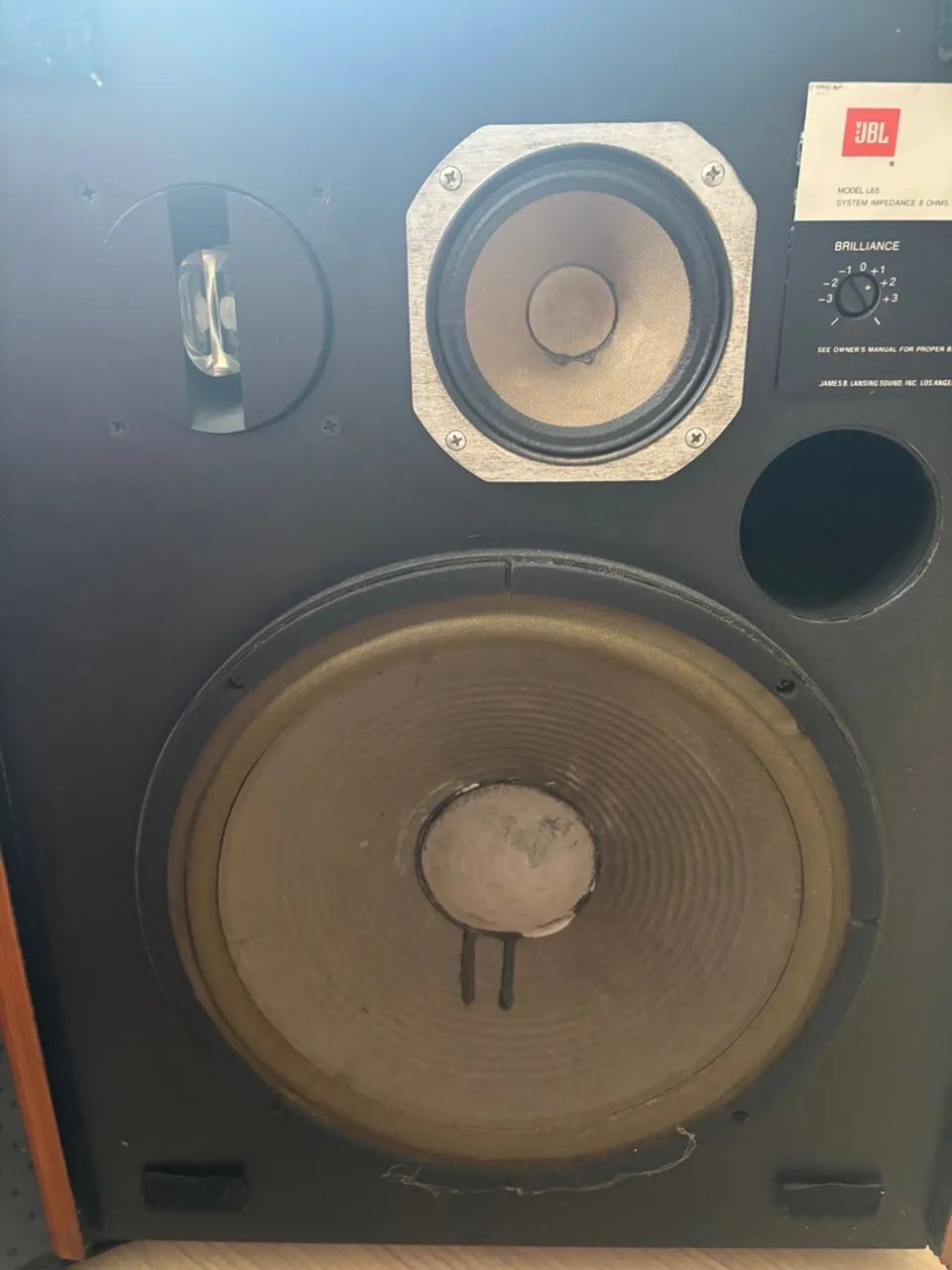 Caixa de Som JBL L65 Equipamentos e Acessórios de Som Zona