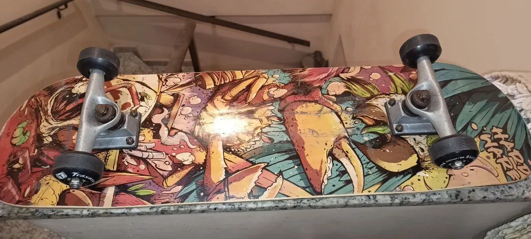 Skate Street Shape Fibra de Vidro Hardware  - Foto 3