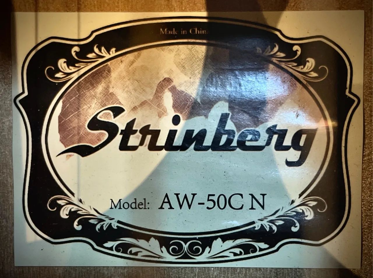 Strinberg AW-50C N Acoustic Guitar (NOTE in the listing!!!)64750424969858123
