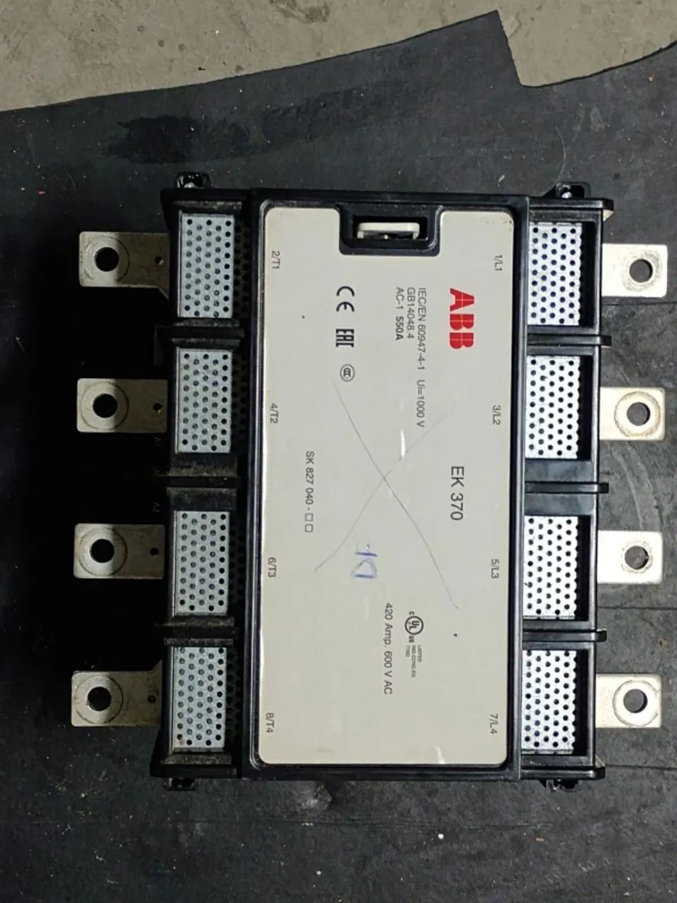 INVERSOR - CONTATOR ABB EK 370