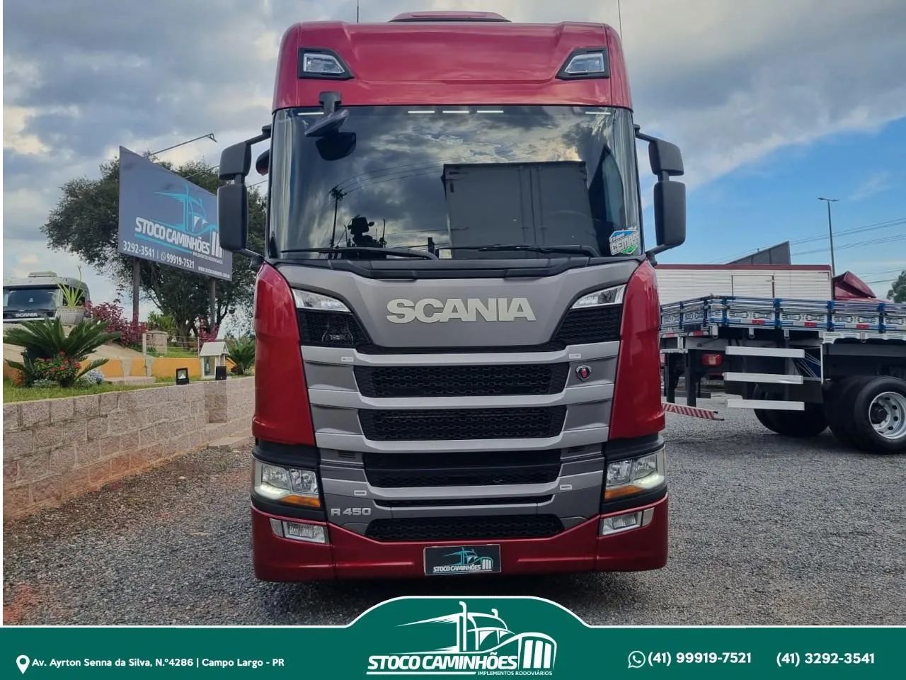 Scania R450, ano 2021, 6x2, cambio automático, impecavel - Foto 2