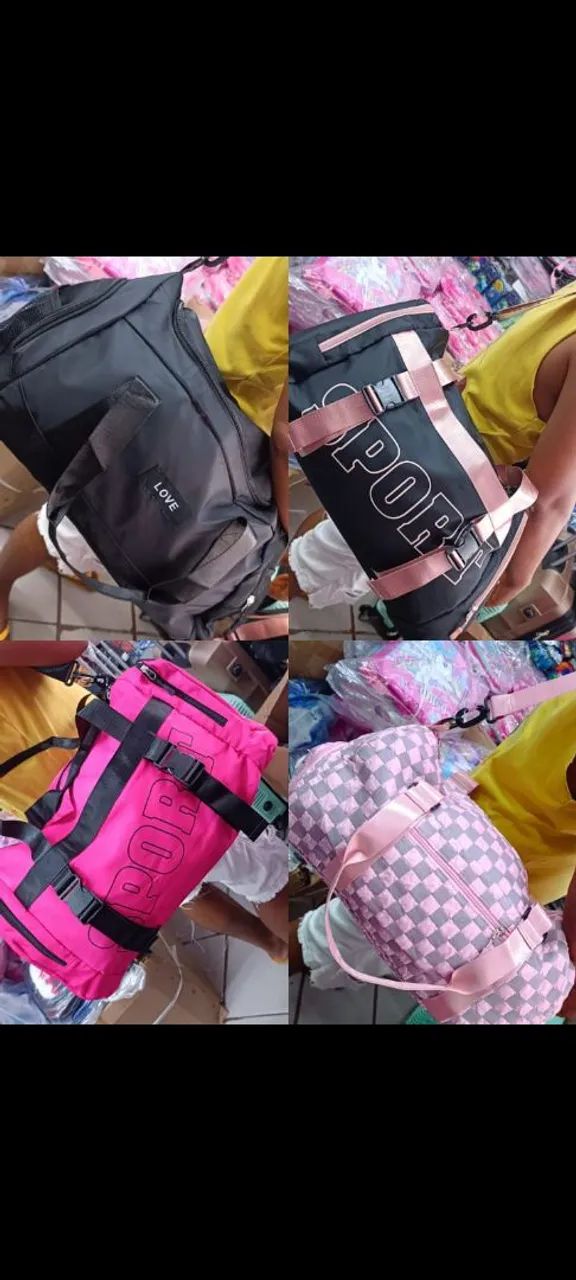 Bolsas de Viagem - Diversos Modelos e Cores