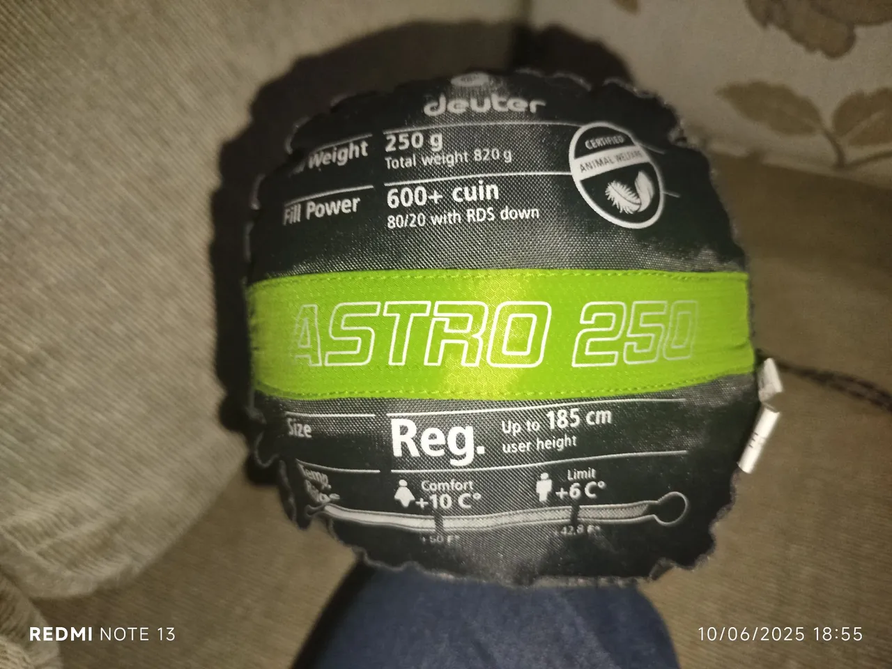 Saco de Dormir Deuter Astro 250