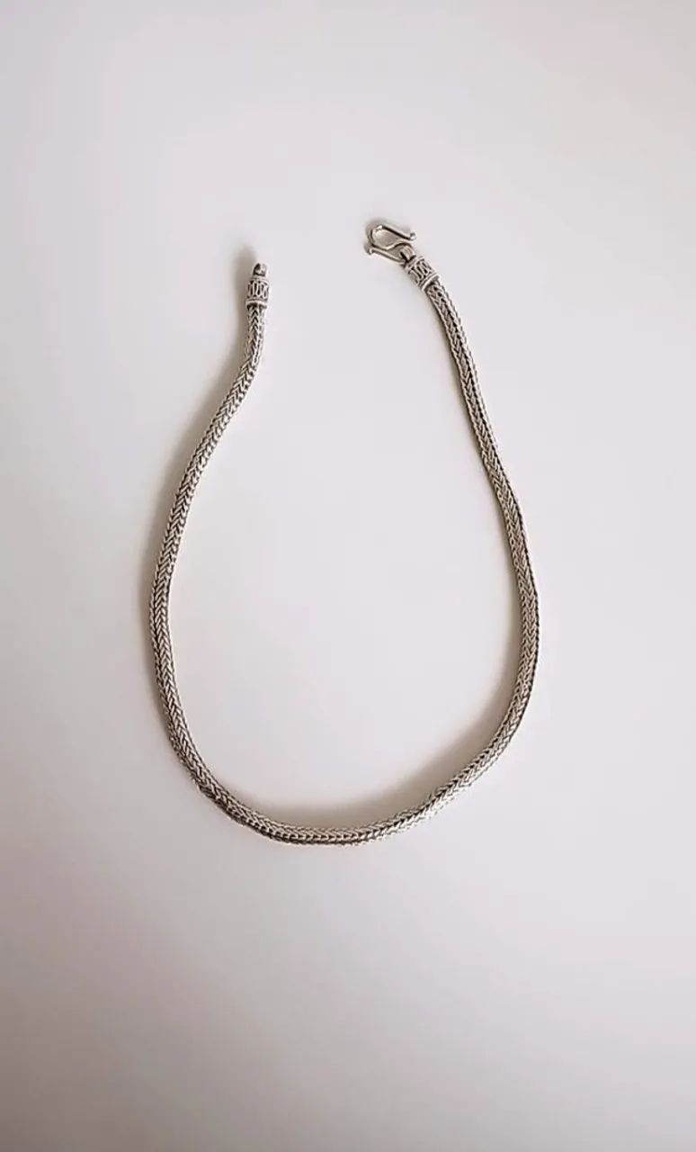 Cordão Prata De Bali - Foto 3