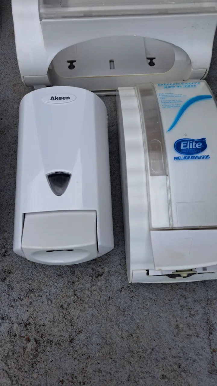 Dispensador de Sabonete Líquido e Sabonete Espuma