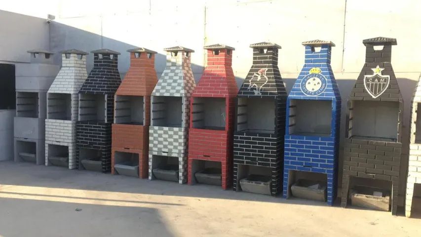 Churrasqueiras pré moldadas