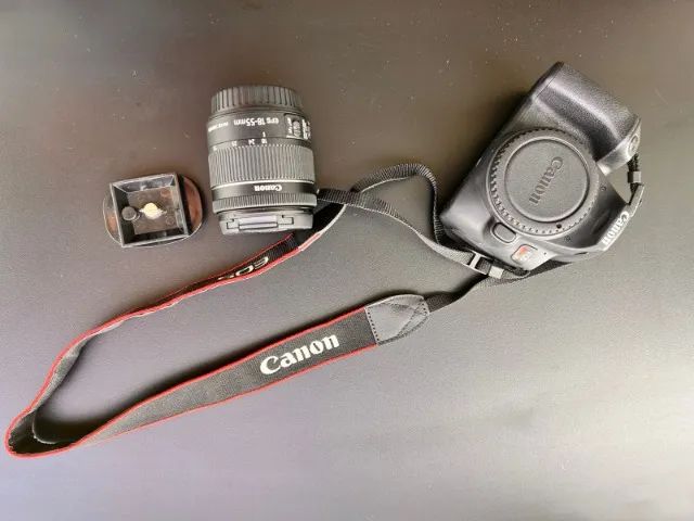 Kit Câmera Canon EOS Rebel SL3 + 3 Lentes e Baterias - Foto 4