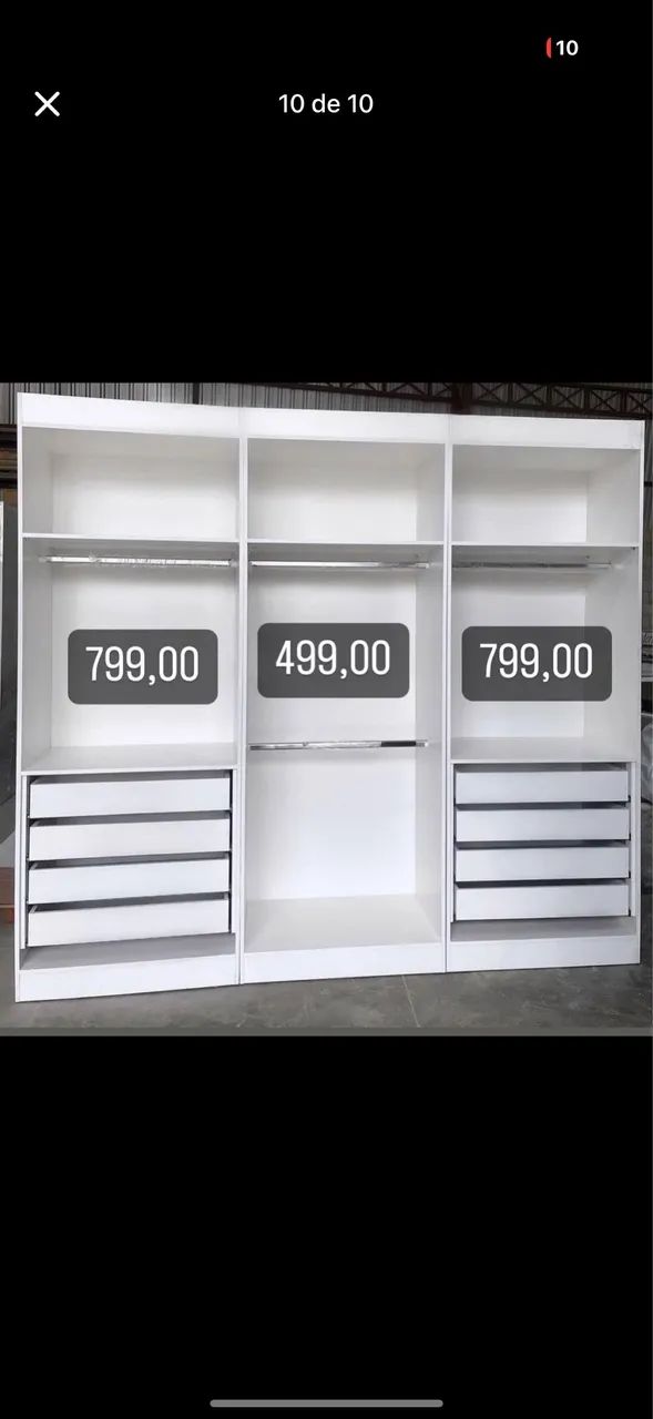 Módulos para closet