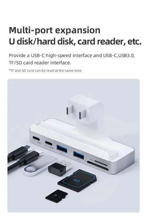 Hub Hagibis para Imac 2021 7in1 + HDMI - Foto 3