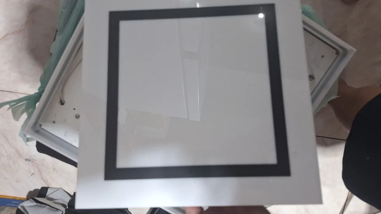 Luminária de Teto Quadrada