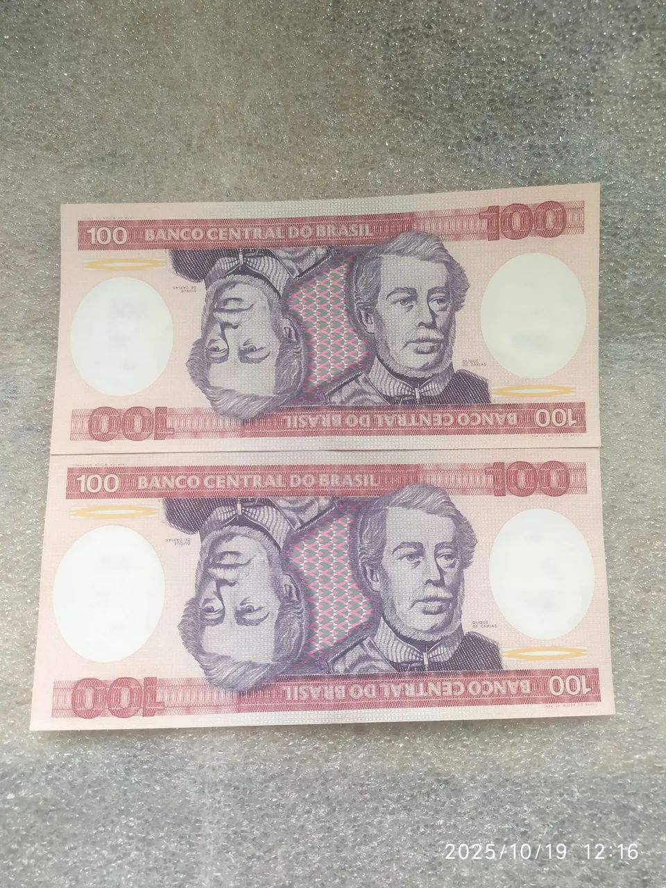 Cédulas Um Cruzeiro e 1000 cruzeiros Banco Central do Brasil - Foto 5