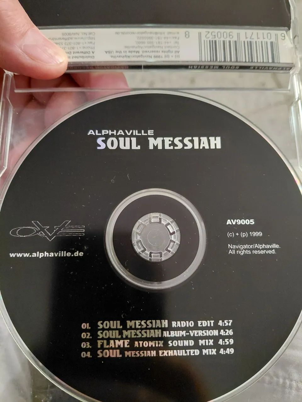 CD Alphaville - Soul Messiah (Single) - Foto 3