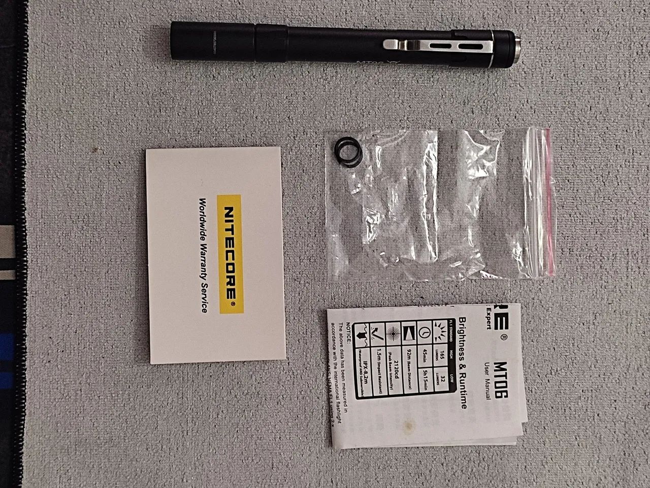 Lanterna Nitecore MT06 LED Penlight - Acampamento - Foto 6