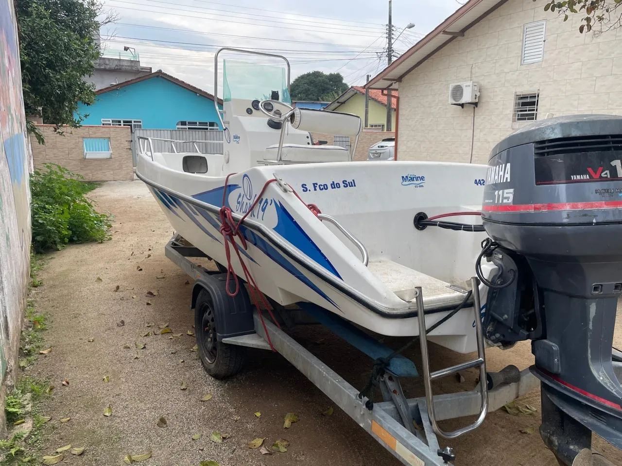 Lancha motor 2 tempos - Foto 3