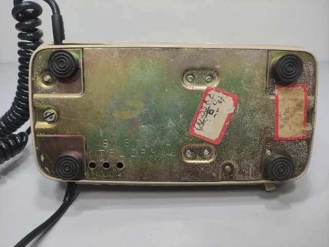 Telefone De Mesa Disco Antigo Telebras Retro Original Blq  (Usado) - Foto 6