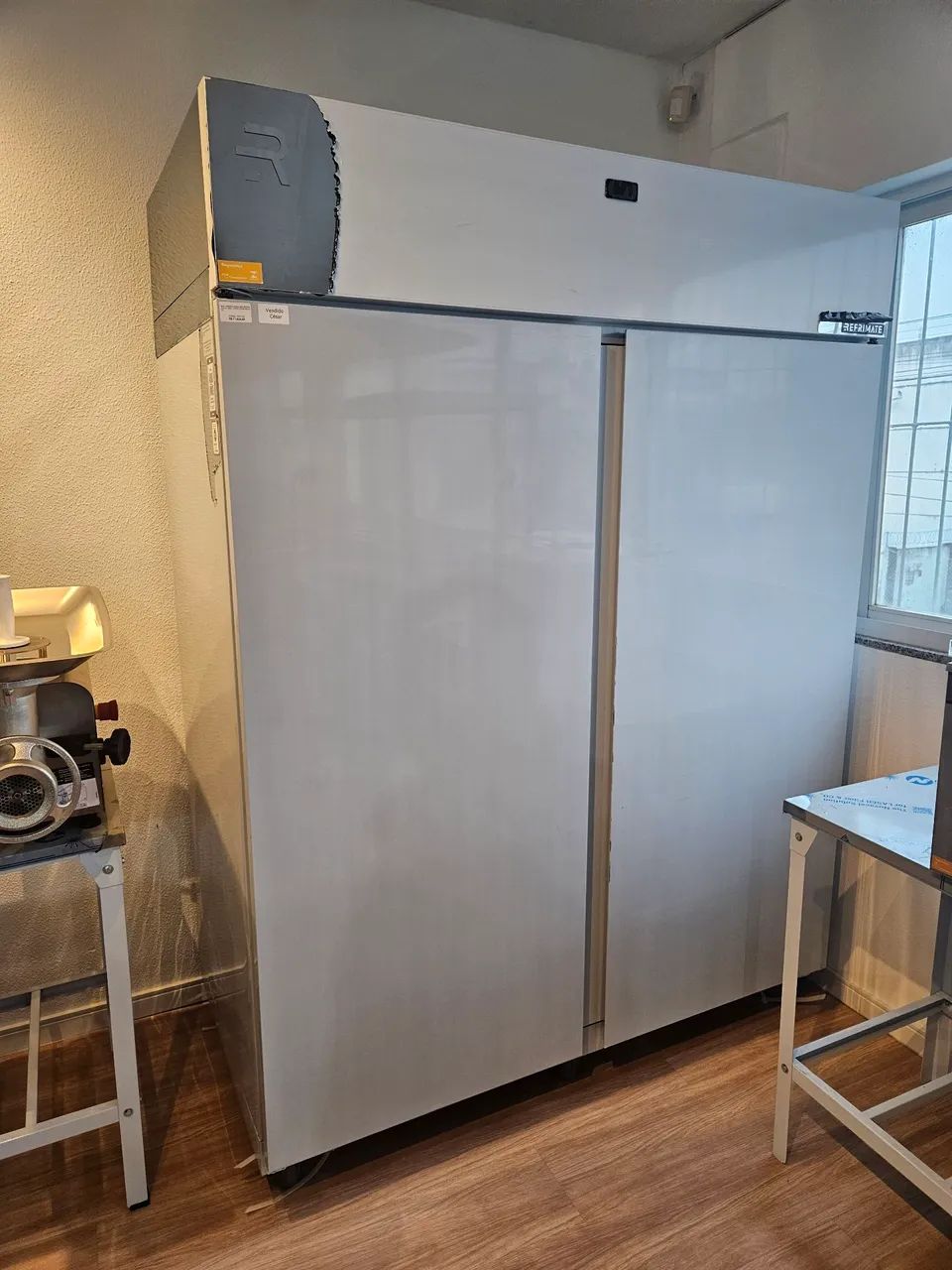 câmara fria de inox 1900L para açougues - a pronta entrega 