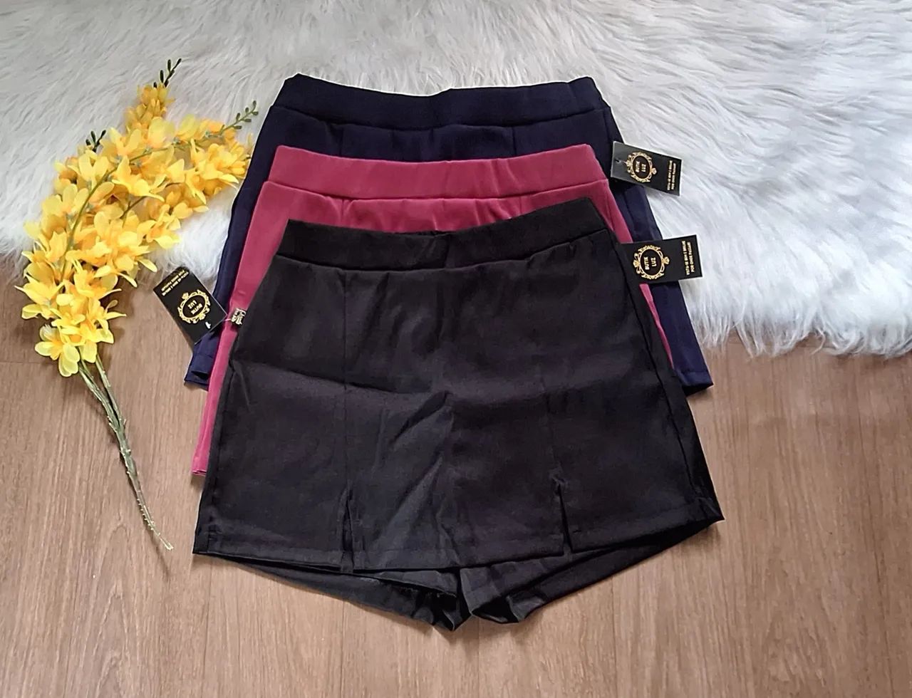 Short Saia Bengaline GG - Cores Variadas - Foto 2