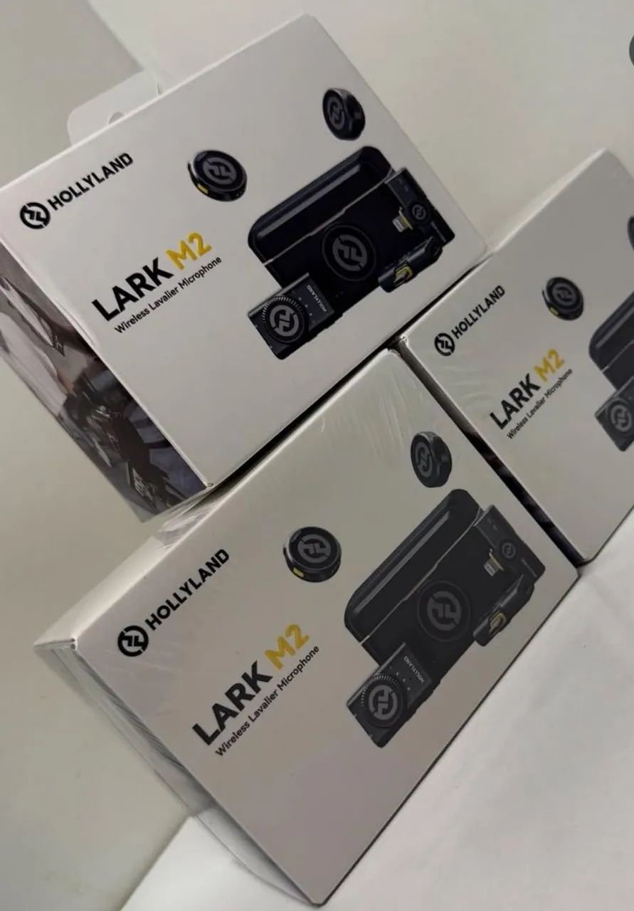 Microfone Hollyland Lark M2 Wireless Lav - Foto 2