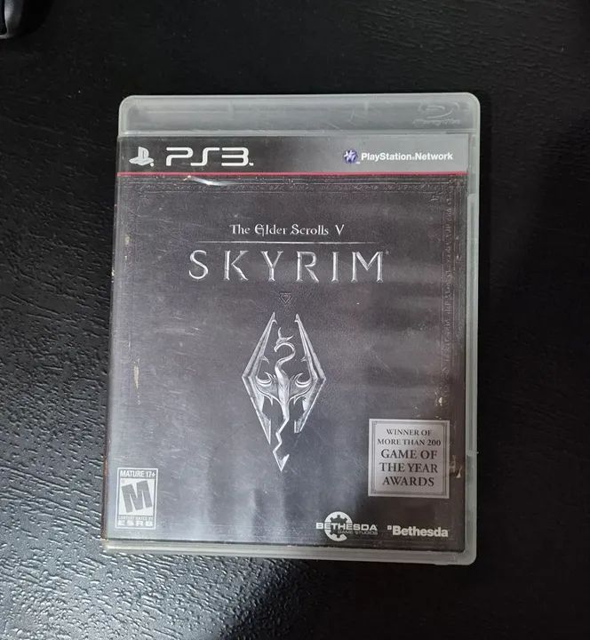 Skyrim PS3 - Jogo Completo
