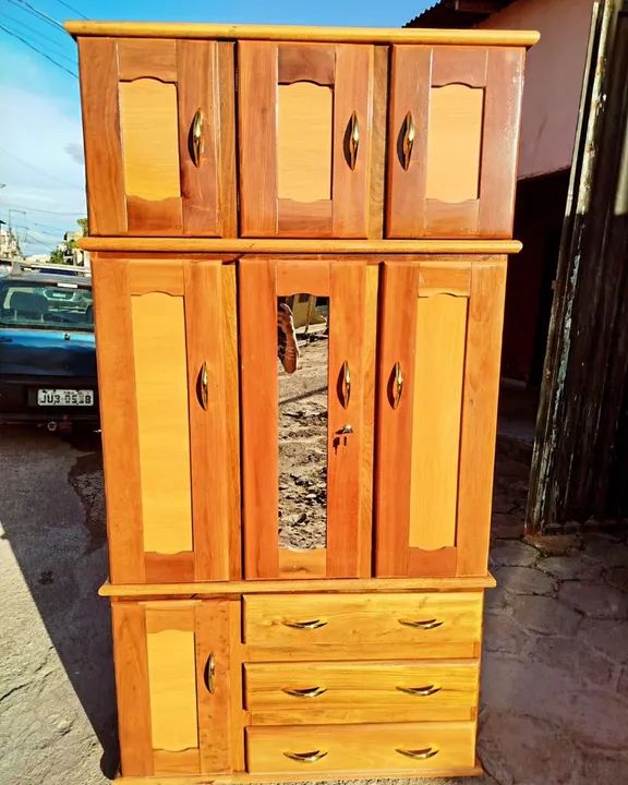 Guarda roupa Madeira Maciça - NOVO - Foto 2