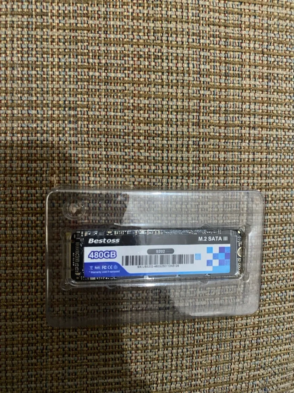 (NOVO) SSD SATA III M.2 NGFF Bestoss 480GB