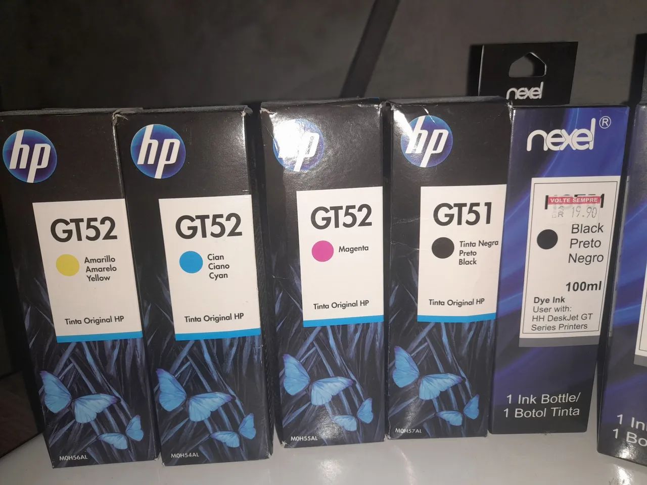 Tintas para recarga HP ink tank 416