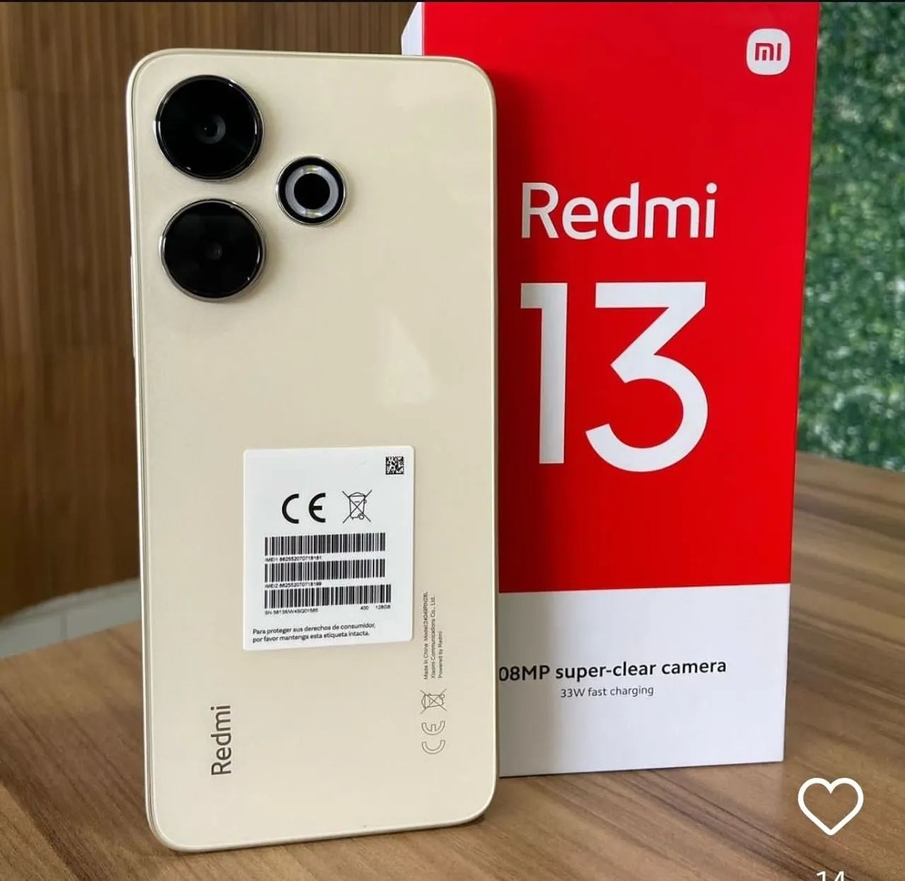 Redmi 13 - Várias Cores - Novo e Lacrado 256gb/8RAM apenas: 999$ - Foto 3