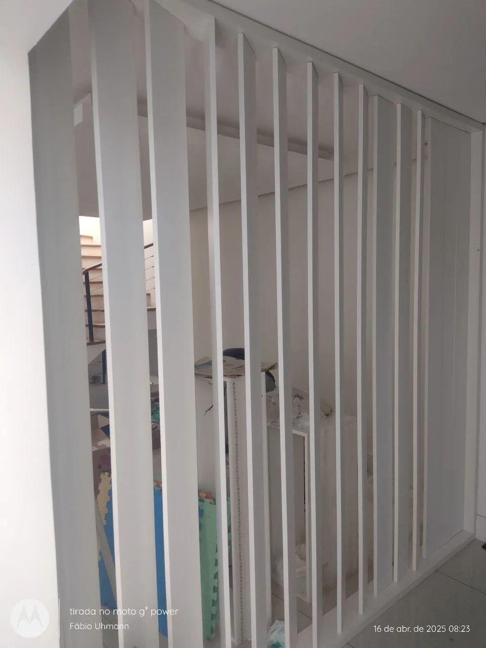 Divisórias  de madeira branca para decoração - Foto 5