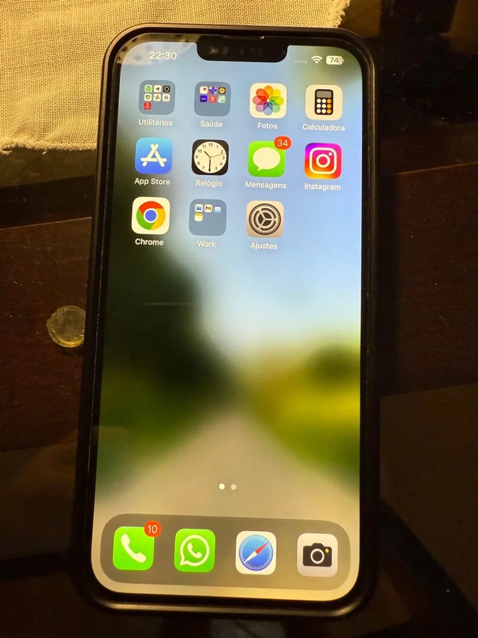 iPhone 14 Plus 128 giga com caixa, capas e bateria 90% - Foto 4