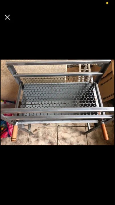 CHURRASQUEIRA DE AÇO GALVANIZADO E INOX - Foto 4
