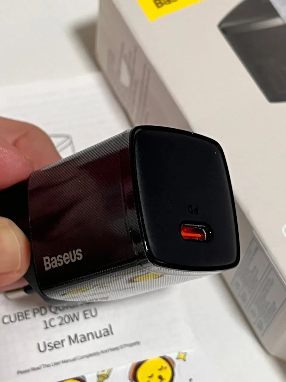 Carregador Baseus 20W PD para Celular com potência e confiança  - Foto 3
