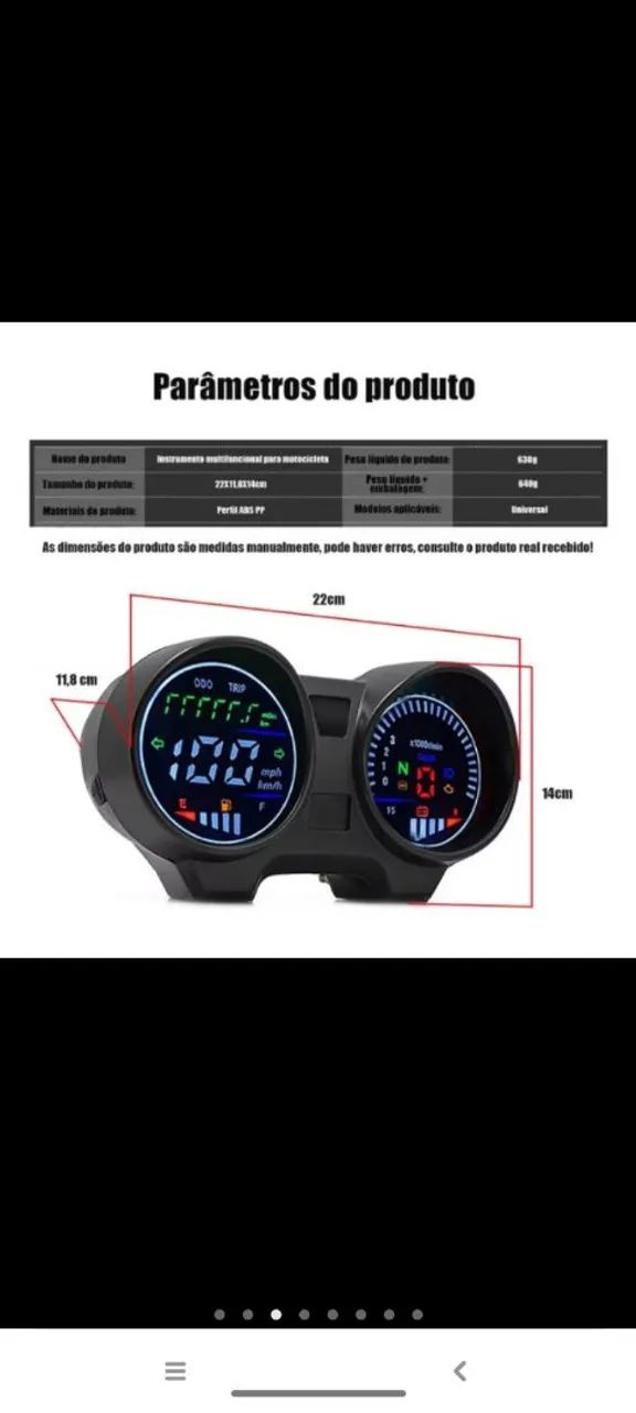 Painel Digital para Moto - Foto 3
