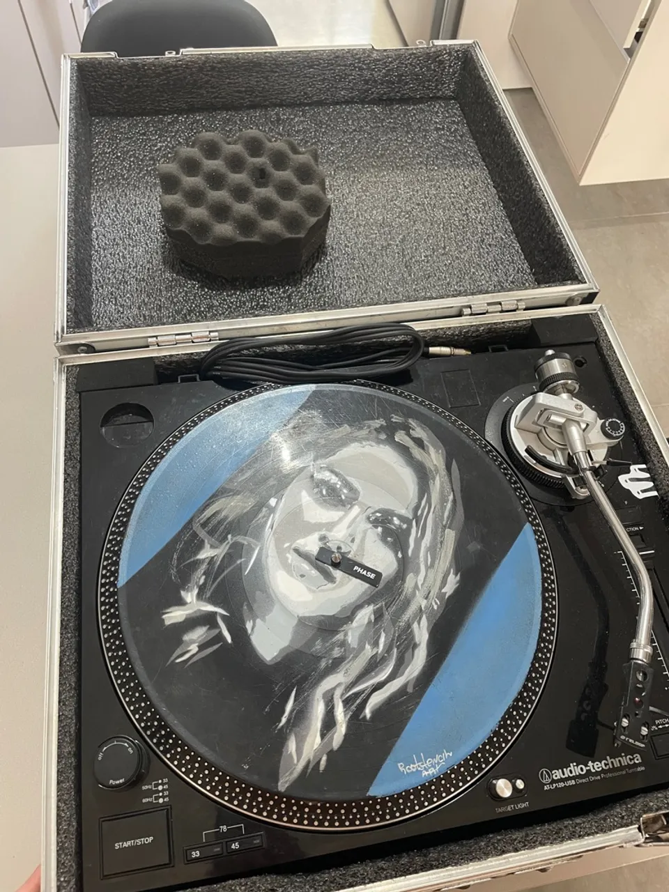Toca-discos Audio-Technica AT-LP120-USB Personalizado