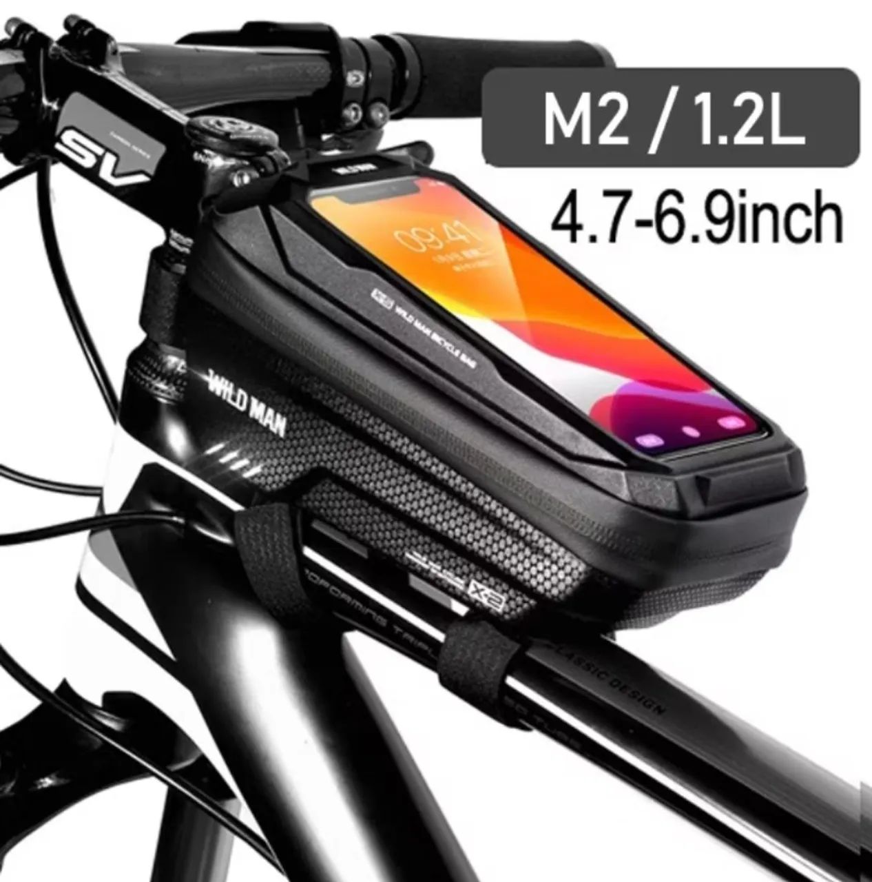 Bolsa para Bicicleta Guarda o Celular e outros Objetos  - Foto 4