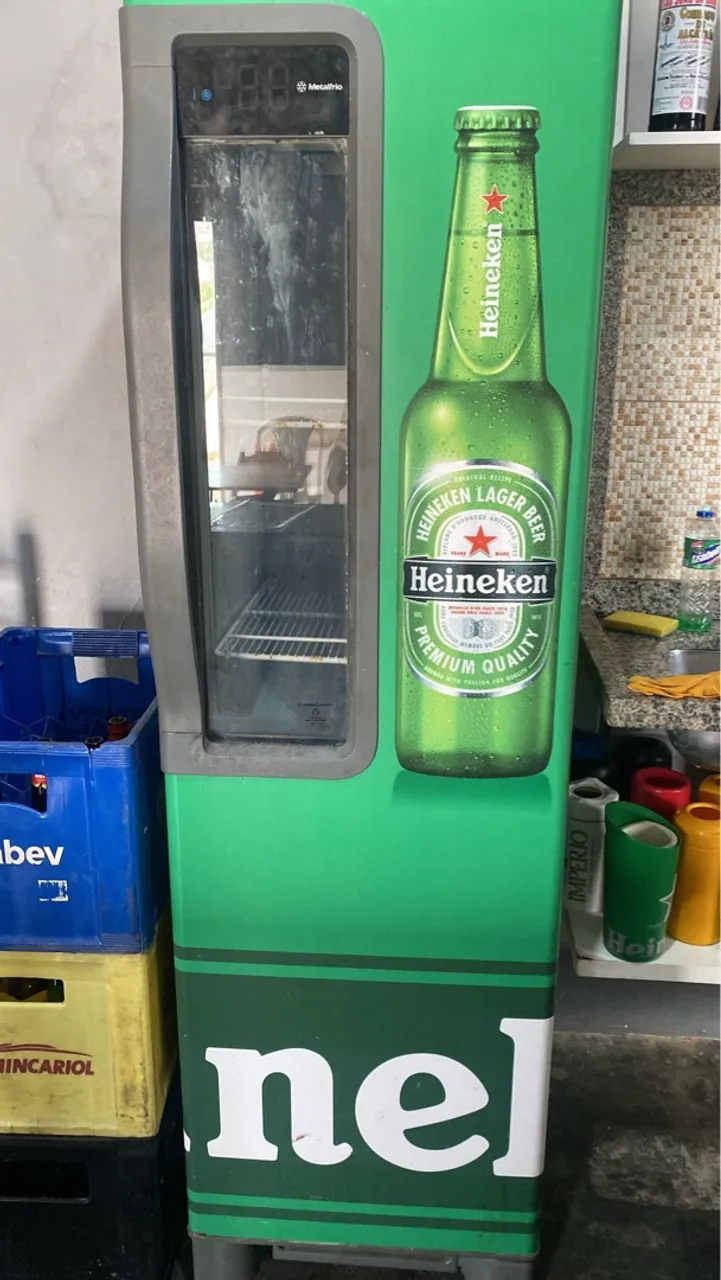 Cervejeira Heineken - Geladeira para sua cerveja sempre gelada