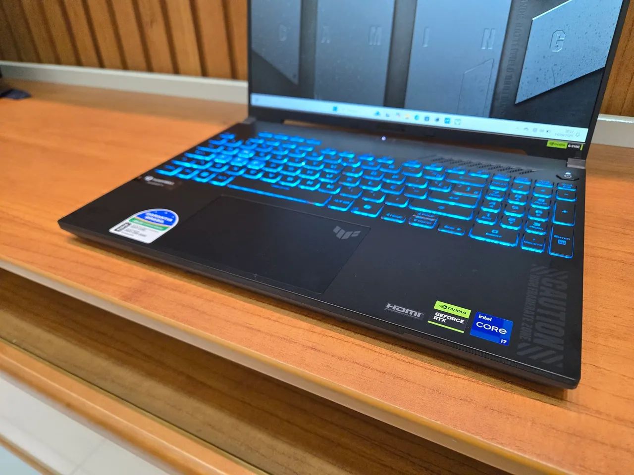 Notebook Gamer Asus TUF, i7 13th, RTX 4050, Tela 16 pol. 144Hz - Foto 6