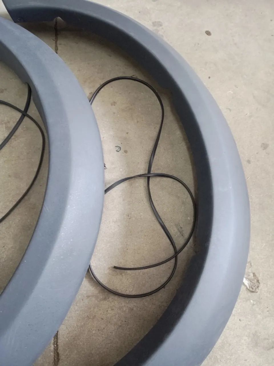 Alargador de paralamas L200 triton - APENAS TRASEIRO DIREITO  - Foto 2