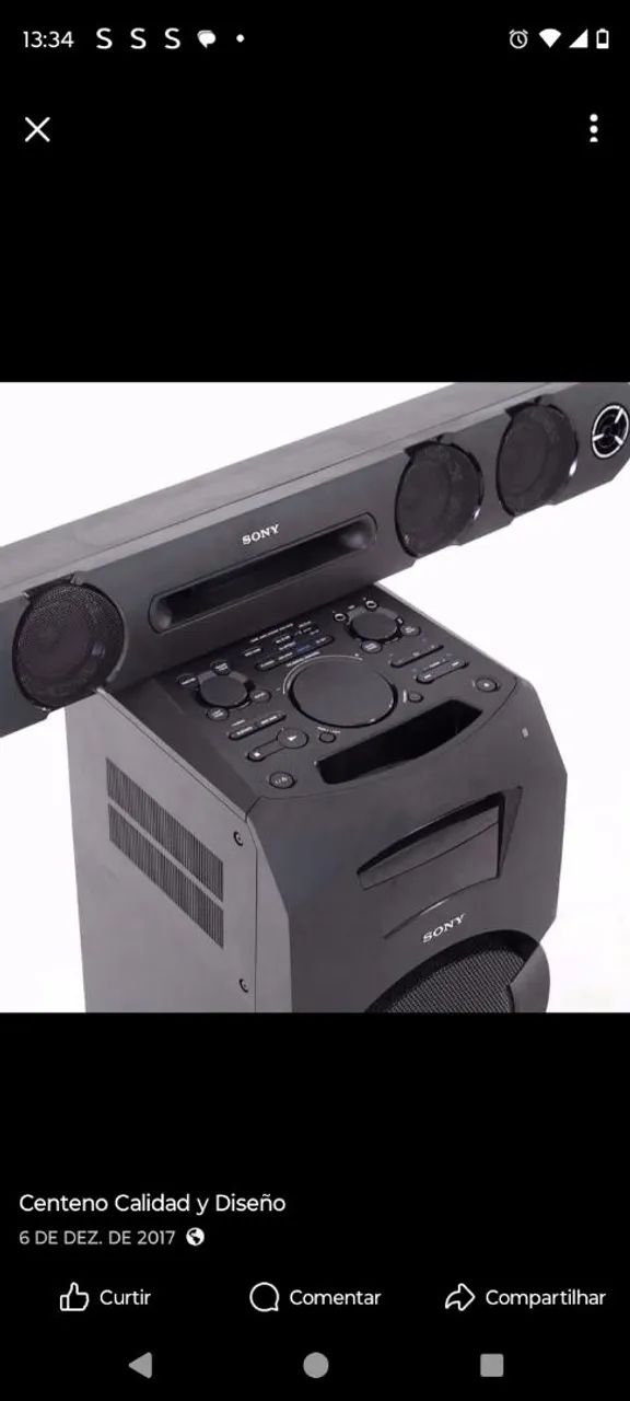 Mini System Sony MHC-GT3D - Foto 3