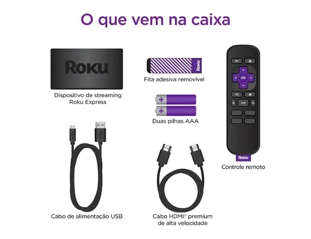 Roku Express Dispositivo De Streaming Para Tv Hd/full Hd - Foto 2